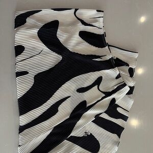 Black and white skirt